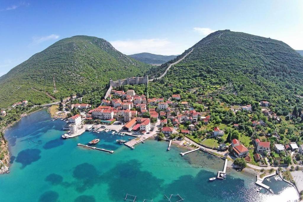 Beautiful Fully Renovated Apartment By The Sea, Large Balcony With Enchanting Views Neum Exterior foto